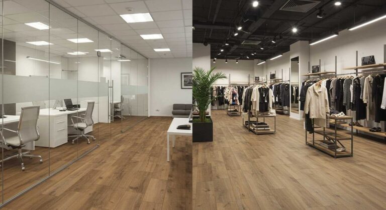 vinyl flooring installation in pakistan for shops and offices